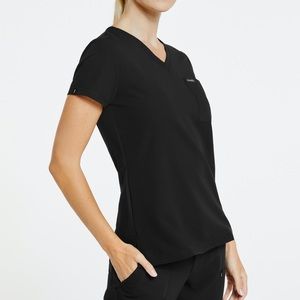 NWT Jaanuu Women’s 3 Pocket V-Neck Top